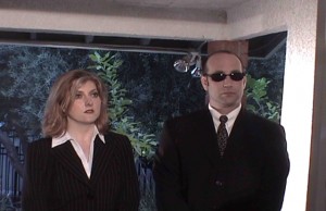 Jean Black and Jim Rainey as FBI